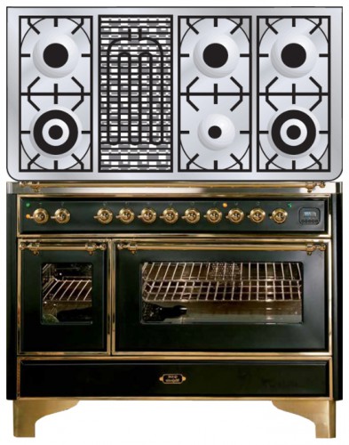 Кухонная плита ILVE M-120BD-E3 Matt Фото