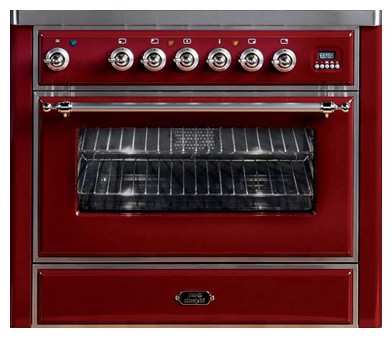 Кухонная плита ILVE M-90-MP Red Фото
