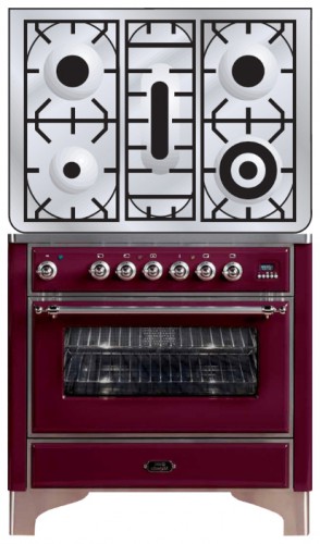 Кухонная плита ILVE M-90PD-E3 Red Фото