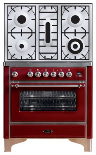 Кухонная плита ILVE M-90PD-VG Red Фото