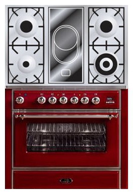 Кухонная плита ILVE M-90VD-MP Red Фото