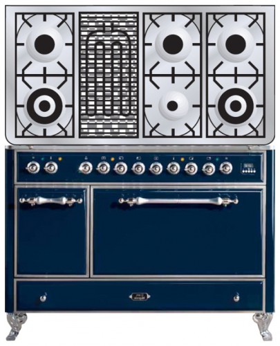 Кухонная плита ILVE MC-120BD-E3 Blue Фото