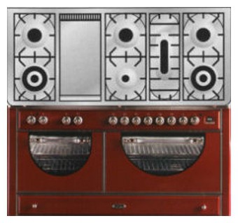 Кухонная плита ILVE MCA-150FD-VG Red Фото
