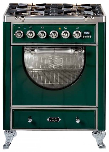 Кухонная плита ILVE MCA-70D-E3 Green Фото