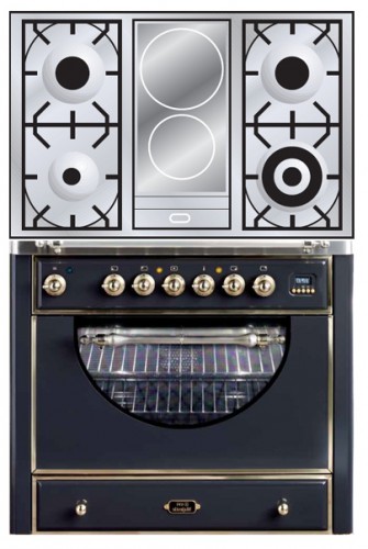Кухонная плита ILVE MCA-90ID-E3 Matt Фото