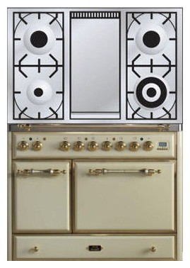 Кухонная плита ILVE MCD-100FD-E3 Antique white Фото