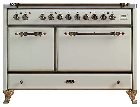 Кухонная плита ILVE MCD-1207-VG Antique white Фото