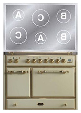 Кухонная плита ILVE MCDI-100-E3 White Фото
