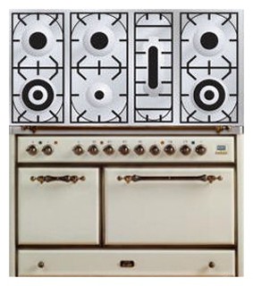 Кухонная плита ILVE MCS-1207D-MP Antique white Фото