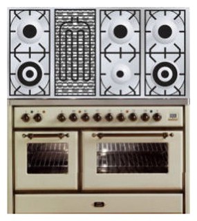 Кухонная плита ILVE MS-120BD-VG Antique white Фото