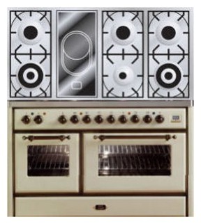 Кухонная плита ILVE MS-120VD-E3 Antique white Фото