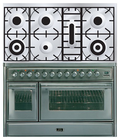Кухонная плита ILVE MT-1207D-VG Stainless-Steel Фото