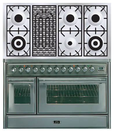 Кухонная плита ILVE MT-120BD-E3 Stainless-Steel Фото