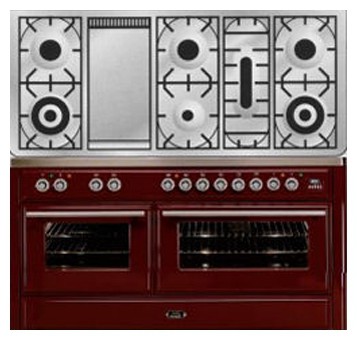 Кухонная плита ILVE MT-150FD-E3 Red Фото