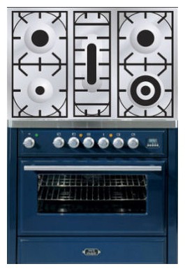 Кухонная плита ILVE MT-90PD-E3 Blue Фото