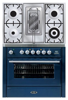 Кухонная плита ILVE MT-90RD-E3 Blue Фото