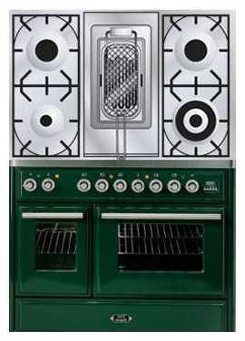 Кухонная плита ILVE MTD-100RD-E3 Green Фото