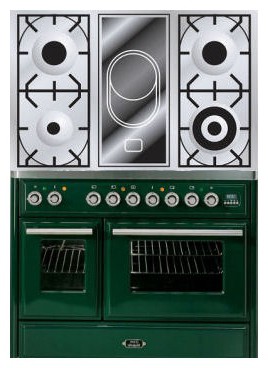 Кухонная плита ILVE MTD-100VD-E3 Green Фото