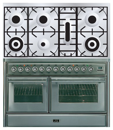 Кухонная плита ILVE MTS-1207D-E3 Stainless-Steel Фото