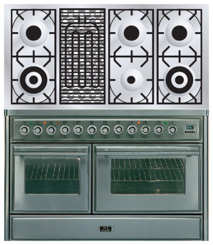 Кухонная плита ILVE MTS-120BD-E3 Stainless-Steel Фото