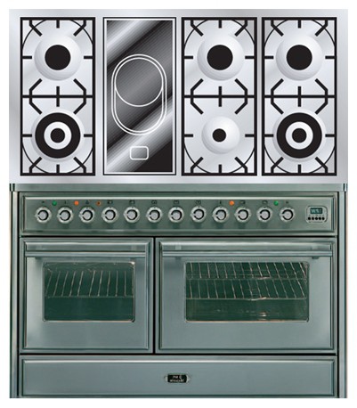 Кухонная плита ILVE MTS-120VD-VG Stainless-Steel Фото