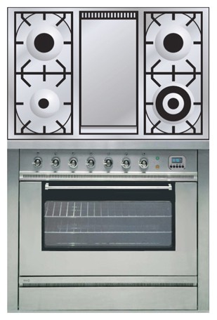Кухонная плита ILVE P-90FL-MP Stainless-Steel Фото