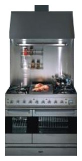 Кухонная плита ILVE PD-90B-VG Stainless-Steel Фото