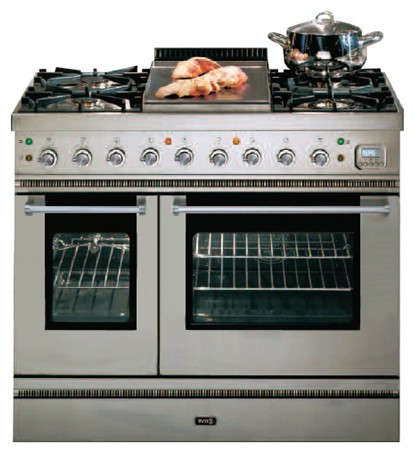 Кухонная плита ILVE PD-90FL-MP Stainless-Steel Фото