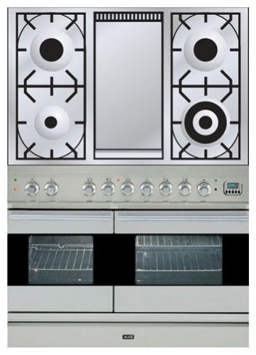 Кухонная плита ILVE PDF-100F-MW Stainless-Steel Фото