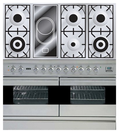 Кухонная плита ILVE PDF-120V-VG Stainless-Steel Фото