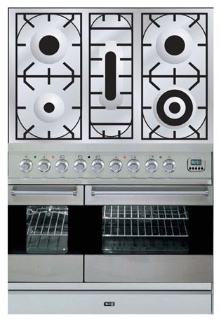 Кухонная плита ILVE PDF-90-MP Stainless-Steel Фото