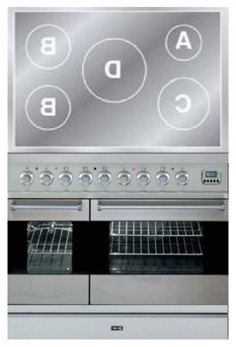 Кухонная плита ILVE PDFI-90-MP Stainless-Steel Фото