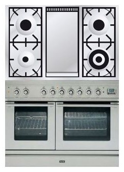 Кухонная плита ILVE PDL-100F-MW Stainless-Steel Фото