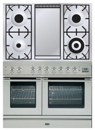 Кухонная плита ILVE PDL-100F-VG Stainless-Steel Фото