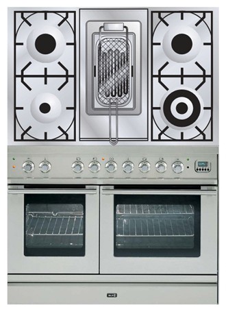 Кухонная плита ILVE PDL-100R-MP Stainless-Steel Фото