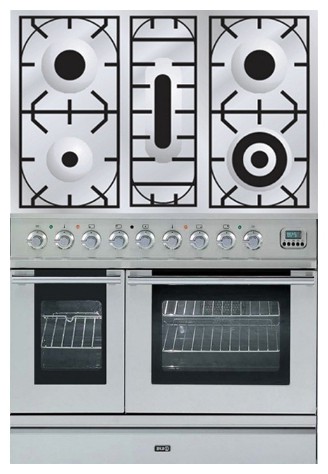 Кухонная плита ILVE PDL-90-VG Stainless-Steel Фото