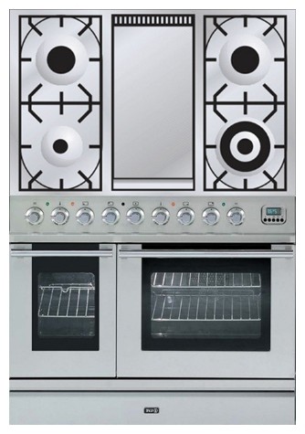 Кухонная плита ILVE PDL-90F-VG Stainless-Steel Фото