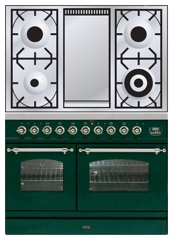 Кухонная плита ILVE PDN-100F-MW Green Фото
