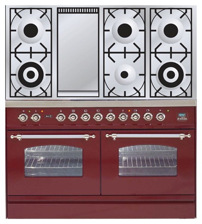 Кухонная плита ILVE PDN-120F-VG Red Фото