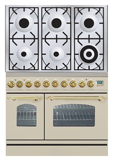 Кухонная плита ILVE PDN-906-VG Antique white Фото