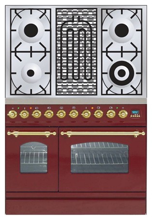 Кухонная плита ILVE PDN-90B-MP Red Фото
