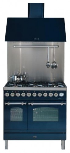 Кухонная плита ILVE PDN-90B-VG Blue Фото