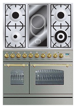 Кухонная плита ILVE PDN-90V-MP Stainless-Steel Фото