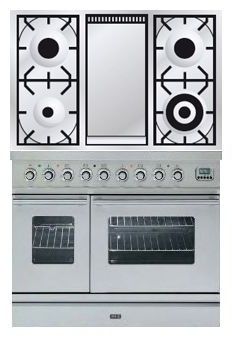 Кухонная плита ILVE PDW-100F-MW Stainless-Steel Фото