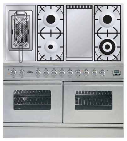 Кухонная плита ILVE PDW-120FR-MP Stainless-Steel Фото