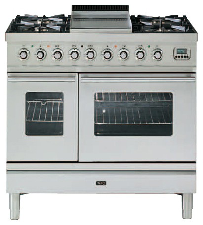 Кухонная плита ILVE PDW-90F-VG Stainless-Steel Фото