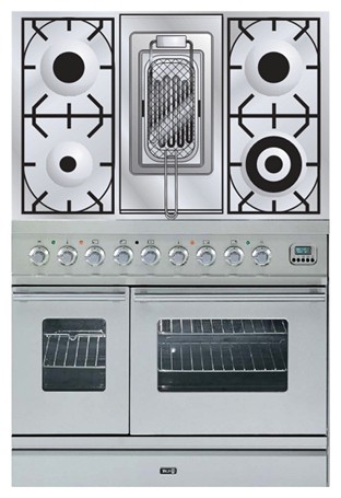 Кухонная плита ILVE PDW-90R-MP Stainless-Steel Фото