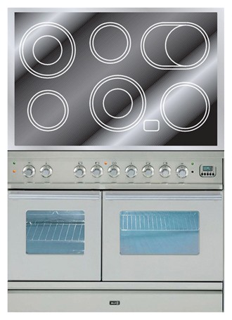 Кухонная плита ILVE PDWE-100-MP Stainless-Steel Фото