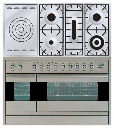 Кухонная плита ILVE PF-120S-VG Stainless-Steel Фото