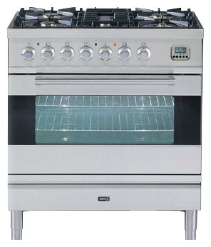 Кухонная плита ILVE PF-80-MP Stainless-Steel Фото